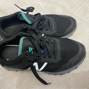 Black and Blue Athletic Shoes New Balance